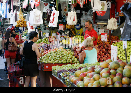 Shuk HaCarmel market, Tel Aviv, Israel, Middle East Stock Photo