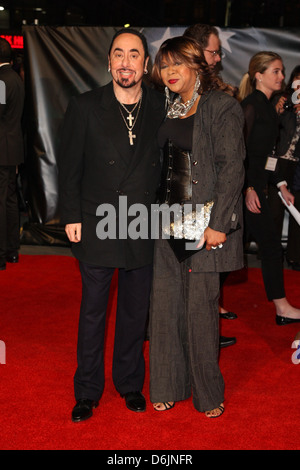 Deniece Williams and David Gest 'Michael Jackson: The Life of an Icon' film premiere held at the Empire Leicester Square - Stock Photo