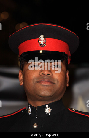 Lance Corporal Johnson Beharry VC Michael Jackson: The Life of an Icon UK film premiere held at the Empire cinema - Arrivals Stock Photo