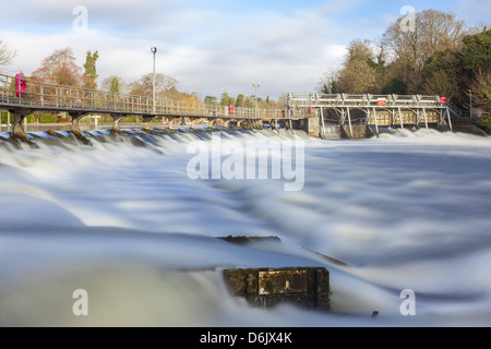 Boulters Weir (Maidenhead Weir), Maidenhead, Berkshire, England, United Kingdom, Europe