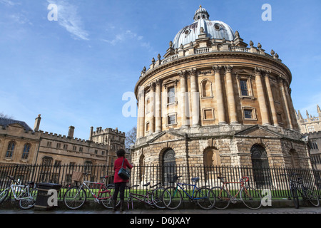 The Radcliffe Camera, Oxford, Oxfordshire, England, United Kingdom, Europe Stock Photo