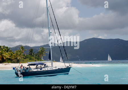 Jost Van Dyke, the smallest of the four main islands of the British Virgin Islands, West Indies, Caribbean, Central America Stock Photo