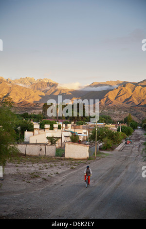 View over Molinos, Salta Province, Argentina, South America Stock Photo