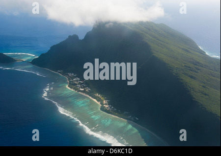Aerial view, Ofu Island, Manu‘a Group, Samoan Islands, American Samoa