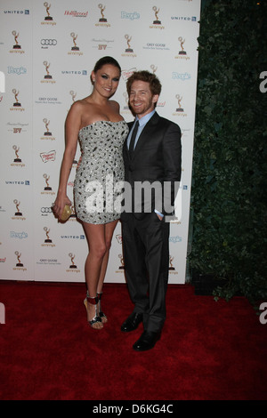 Clare Grant, Seth Green 63rd Annual Primetime Emmy Awards Cocktail Reception Honoring Nominees for Outstanding Performances Stock Photo