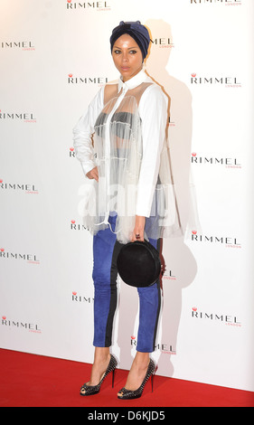 Ana Araujo Rimmel London party held at Battersea Power Station - Arrivals. London, England - 15.09.11 Stock Photo