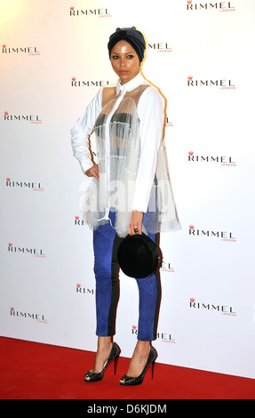 Ana Araujo Rimmel London party held at Battersea Power Station - Arrivals. London, England - 15.09.11 Stock Photo