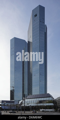 Frankfurt am Main, Germany, headquarters of Deutsche Bank AG Stock Photo
