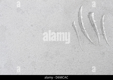 Pattern of the cast iron texture with scratched Stock Photo