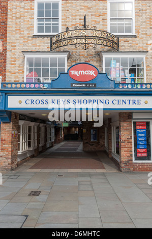 The Cross Keys shopping centre in Salisbury , Wiltshire , England , Britain , Uk Stock Photo