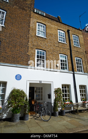 Former home of Lord Reith the first Director General of the BBC Cowley Street Westminster London UK Stock Photo