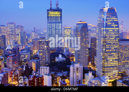 Tokyo, Japan skyscrapers Stock Photo