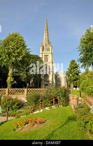 st mary the virgin church, Saffron Walden town centre high street ...