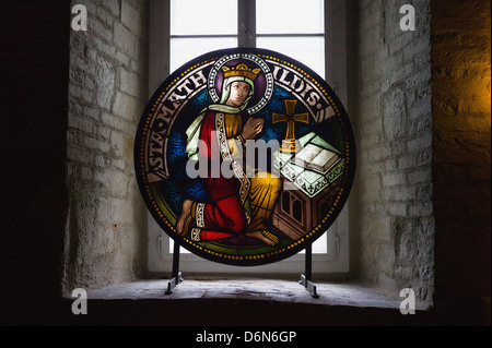 Quedlinburg, Germany, the arms of the abbey church Stock Photo