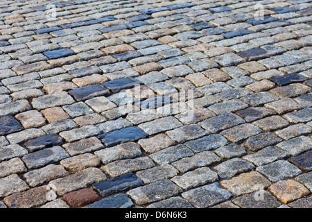 Grey paving stones of the Red square in Moscow as background Stock Photo