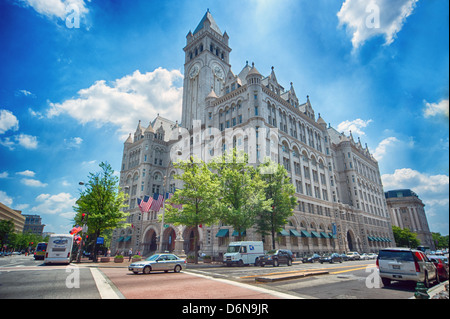 Old Post Office Building in DC. Stock Photo