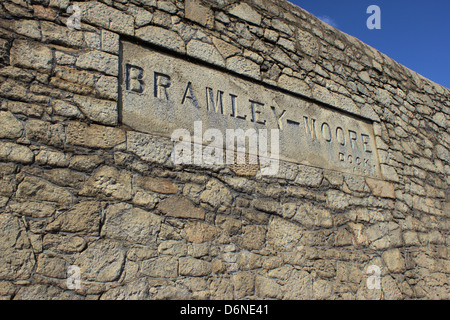 Bramley-Moore dock sign. Stock Photo