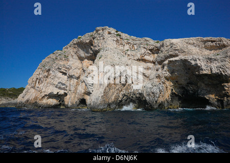 Bisevo cave exterior Stock Photo