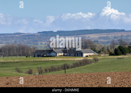 A farmhouse in Eaglesham, East Renfrewshire, Scotland. UK, Europe Stock Photo