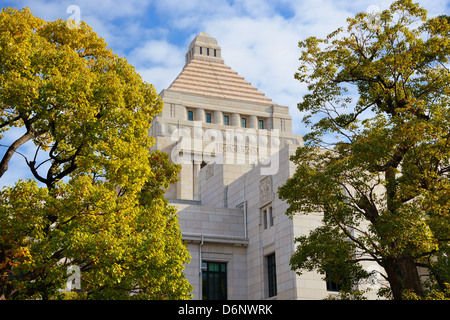 National Diet House of Japan. Stock Photo