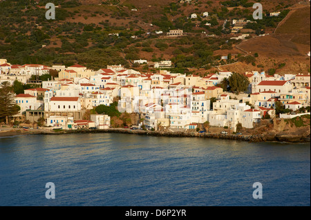 Hora, Andros Island, Cyclades, Greek Islands, Greece, Europe Stock Photo