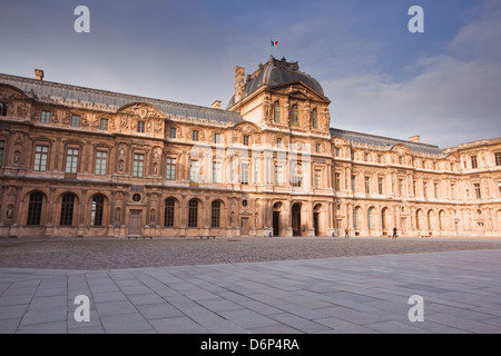 The Musee Louvre in Paris, France, Europe Stock Photo