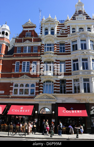 Colbert Restaurant,situated on the east side of Sloane Square. Stock Photo