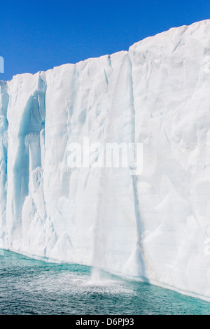 Austfonna ice cap, Nordaustlandet, Svalbard, Norway, Scandinavia, Europe Stock Photo