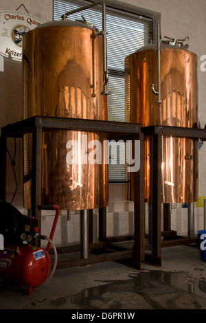 Modern interieur of a brewery Stock Photo