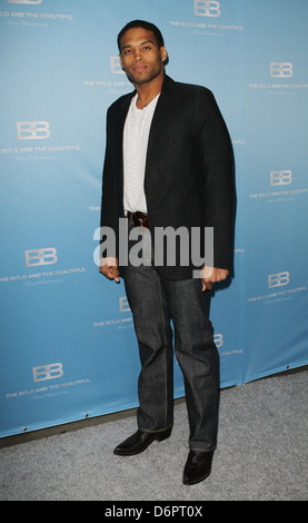 Texas Battle 25th Silver Anniversary Party For CBS' 'The Bold and the Beautiful' held at Hill Street Los Angeles, California - Stock Photo