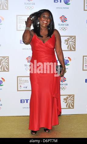 Tessa Sanderson-White BT Olympic Ball held at Olympia - Arrivals. London, England - 07.10.11 Stock Photo