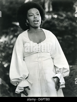 ROBERTA FLACK  Promotional photo of US singer and songwriter  about 1970 Stock Photo