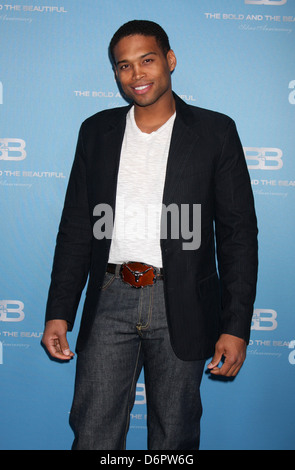 Texas Battle 25th Silver Anniversary Party For CBS' 'The Bold and the Beautiful' held at Hill Street Los Angeles, California - Stock Photo