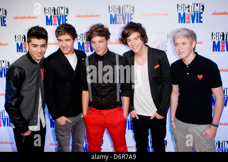 One Direction 'Big Time Movie' New York Premiere at 583 Park Avenue - Arrivals New York City, California - 08.03.12 Stock Photo