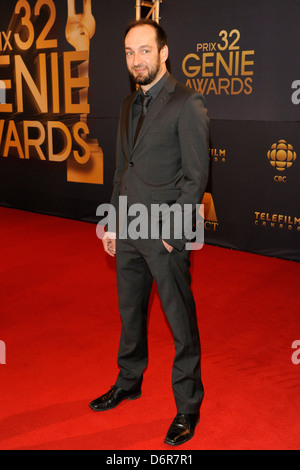 Ken Scott The 32nd Annual Genie Awards Arrival at the Westin Harbour Castle. Toronto, Canada - 08.03.12 Stock Photo