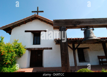 Facade of a mission, Mission San Francisco De Solano, Sonoma, California, USA Stock Photo