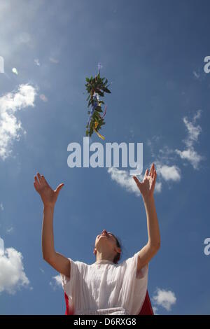 21 April 2013 - 2766 Birthday - Birth of Rome celebrations at the Circus Maximus, Rome, Italy Stock Photo