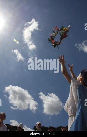 21 April 2013 - 2766 Birthday - Birth of Rome celebrations at the Circus Maximus, Rome, Italy Stock Photo