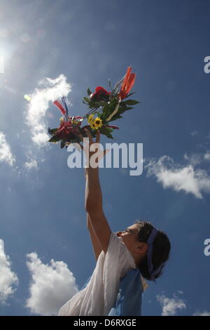 21 April 2013 - 2766 Birthday - Birth of Rome celebrations at the Circus Maximus, Rome, Italy Stock Photo