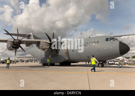 Schoenefeld, Germany, an Airbus A400M at ILA 2012 Stock Photo