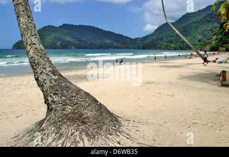 Trinidad and Tobago, Trinidad, Marcus Beach Stock Photo