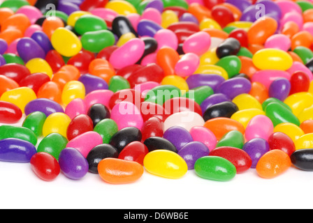 colorful jelly beans Stock Photo