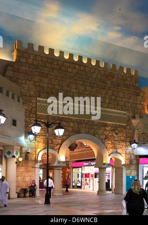 Inside the Ibn Battuta Shopping Mall, Jebel Ali, Dubai, United Arab Emirates Stock Photo