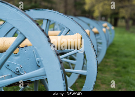 Cannon at Valley Forge National Historic Park, Pennsylvania, USA Stock Photo