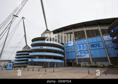 Manchester City Football Club Etihad stadium. Stock Photo