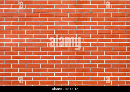 Brick Wall on white background - high quality texture. Stock Photo