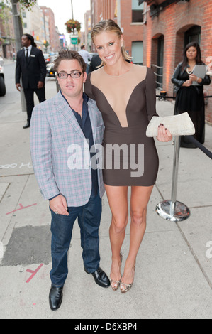 Eric Gores and Kelly Noonan 36th Annual Toronto International Film Festival - Celebrity Sightings Toronto, Canada - 12.09.11 Stock Photo