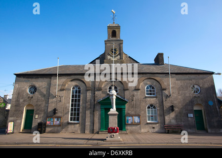 Cowbridge Town Hall, High Street, Vale of Glamorgan, South Wales Stock Photo