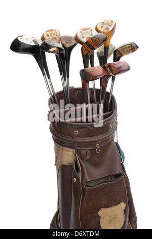 Antique golf bag hi-res stock photography and images - Alamy