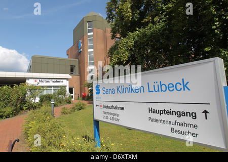 Luebeck, Germany, Sana Clinics Luebeck Stock Photo